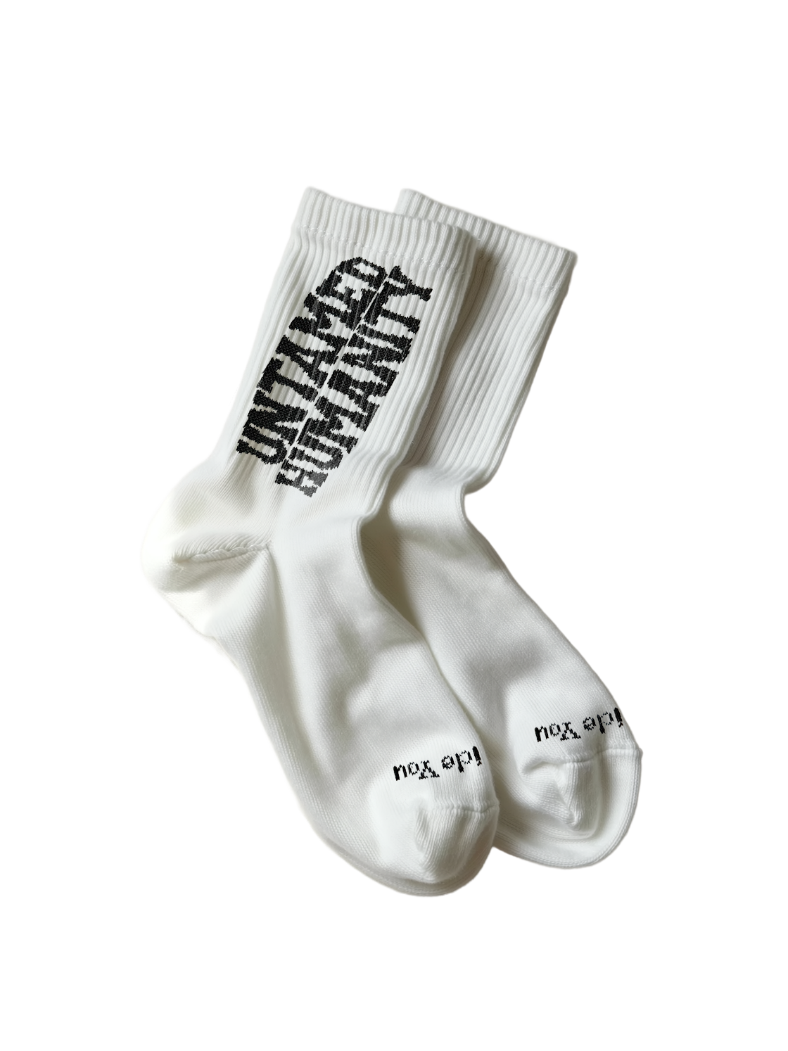 UNTAMED HUMANITY CREW SOCKS