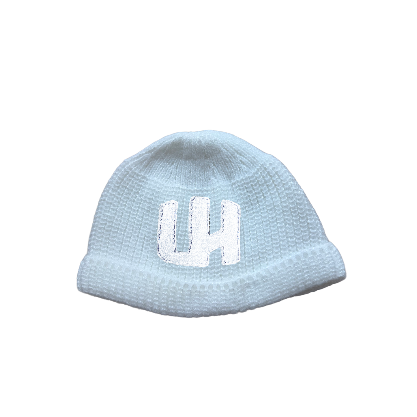Knitted Patch Beanie